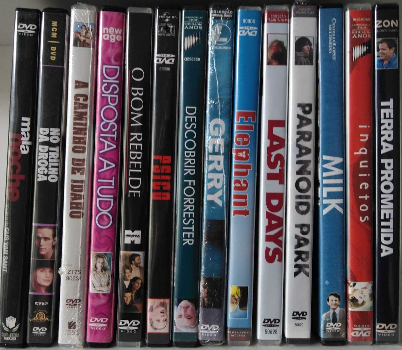 DVDs de filmes de Gus van Sant