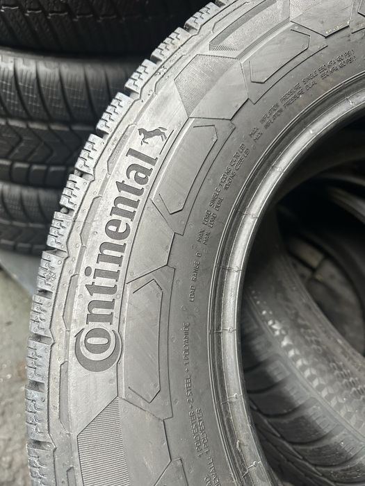 Шини вантажні зимові б/у 225/65 R16C Continental 2шт