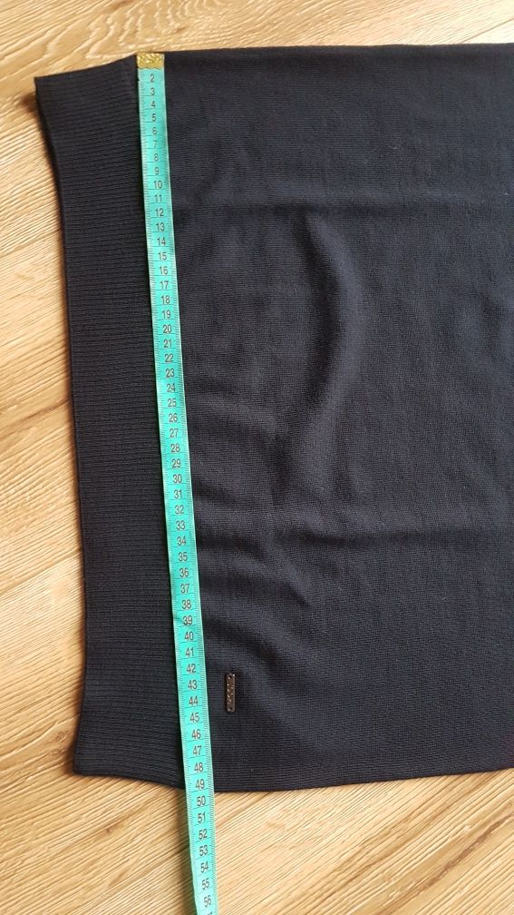Joop! męski sweter merinos wełna M granatowy wool merino joop sweterek