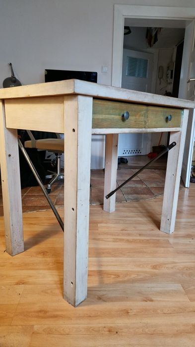 Biurko / stół z litego drewna / okazja