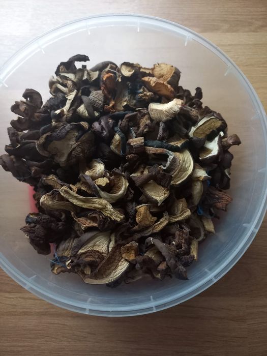 Grzyby suszone borowiki prawdziwki lub podgrzybki
