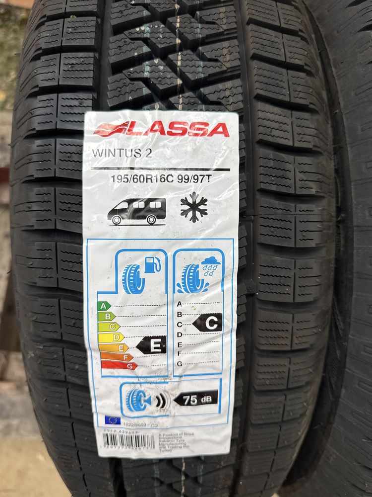 Opony 195/60/16 c 99/97 t Lassa wintus 2