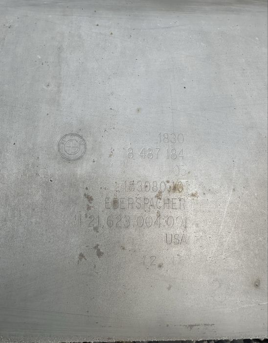 BMW X3 G01 вихлопна система B46 бмв х3 г01 вихлоп