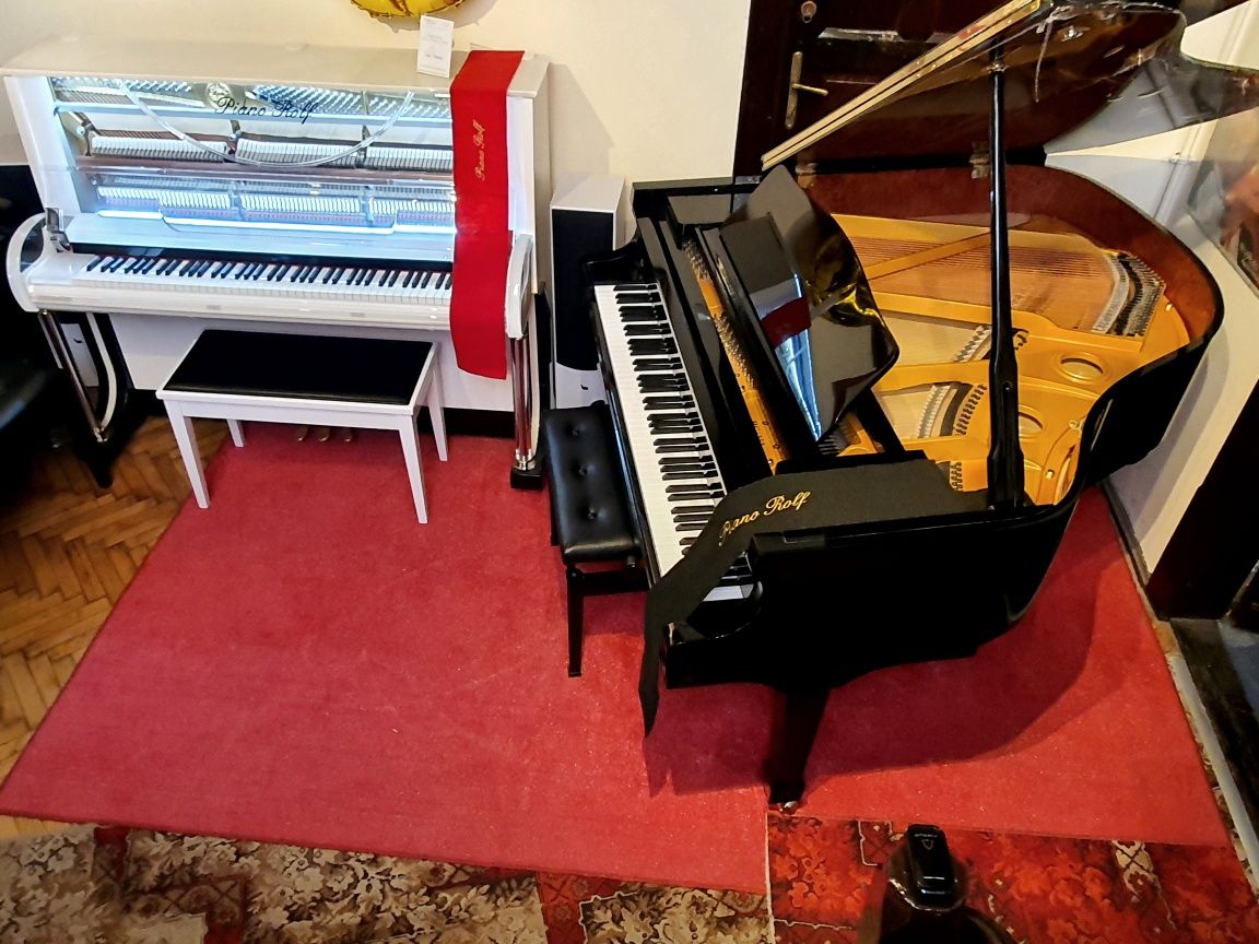 Fortepian nowy czarny połysk 152 z systemem samograjacym PianoDisc,