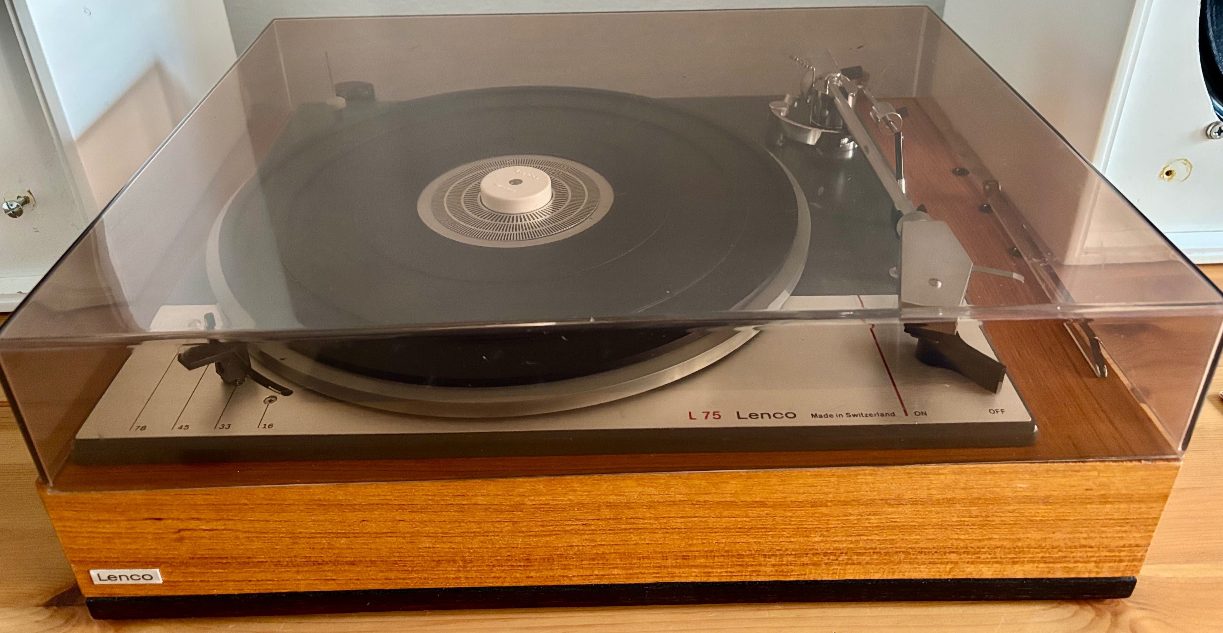 Lenco L75 gramofon Stan idealny 1850 zł