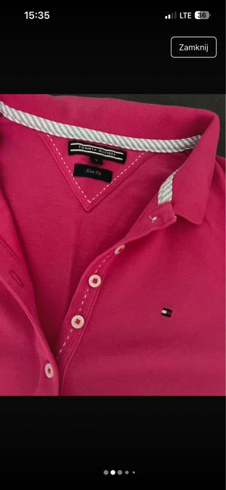 Bluzka Tommy Hilfiger r. S oryginalna tshirt jak nowy