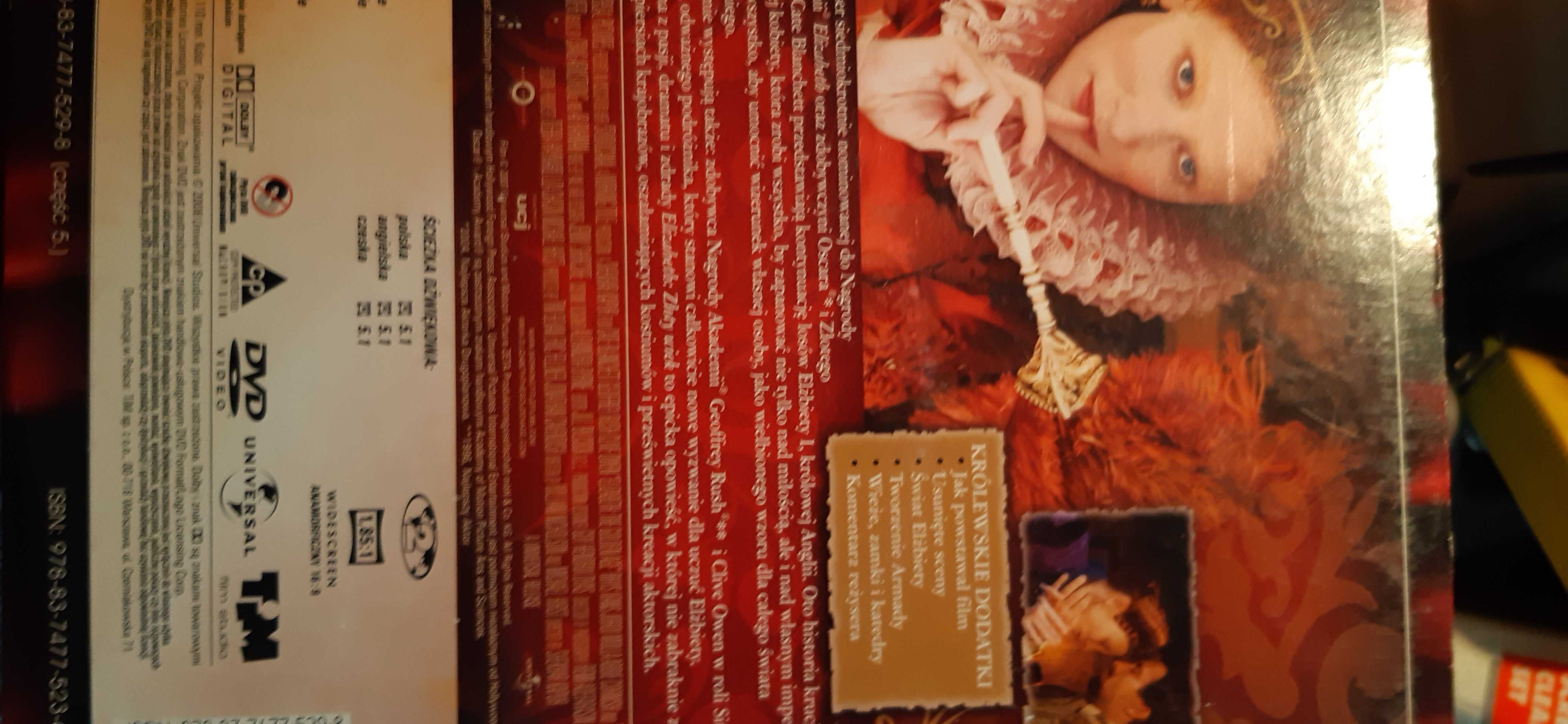 dvd elizabeth złoty wiek