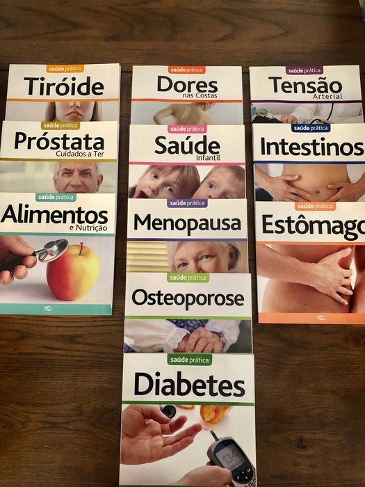 Coleção de livros "Saúde Prática"