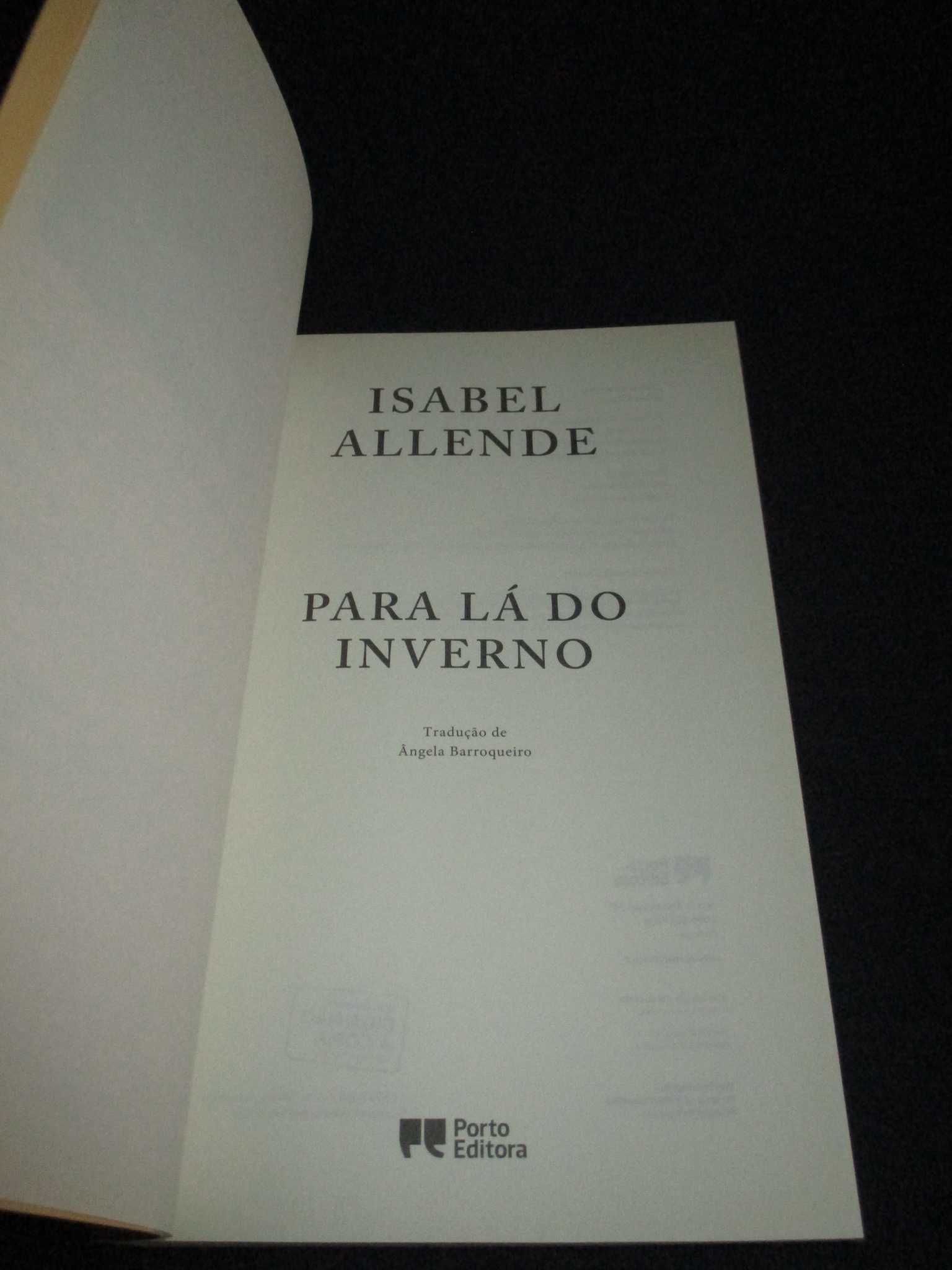 Livro Para lá do Inverno Isabel Allende