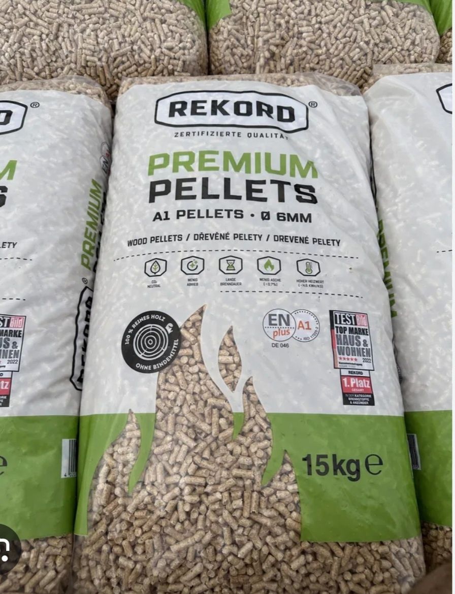 Pellet REKORD Certyfikat