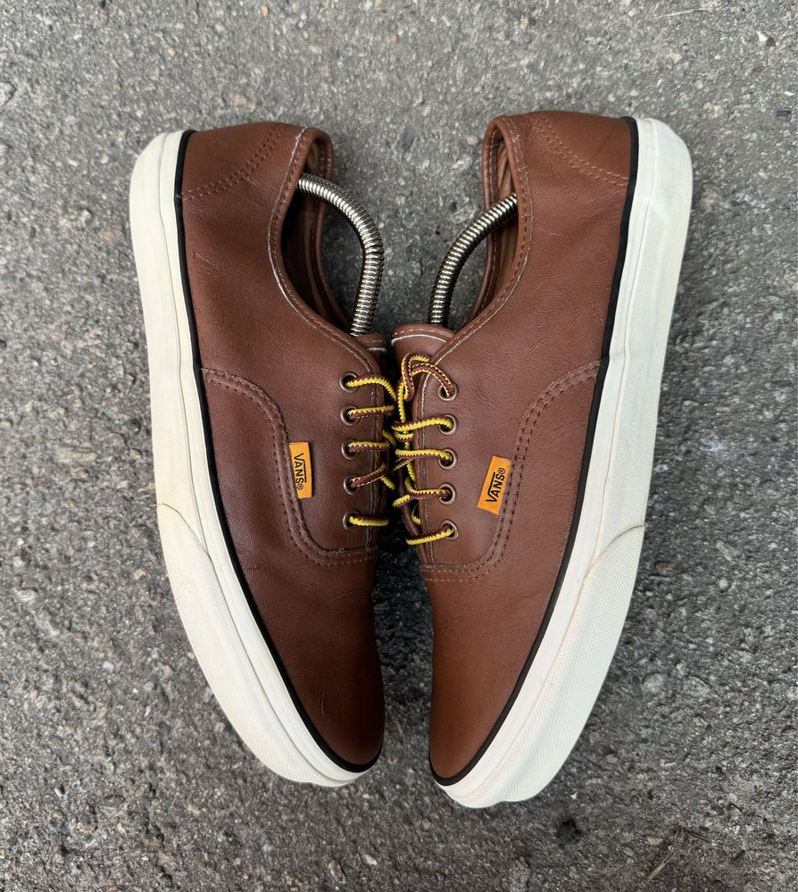 Vans aurhentic leather мужчкие оригинальные кеды 44.5 размер