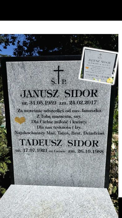 Sprzątanie grobów/kompleksowa opieka nad grobami/polerowanie lastryko