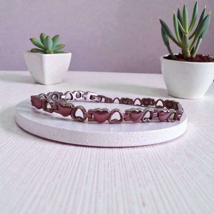 Pulseira em aço inoxidável