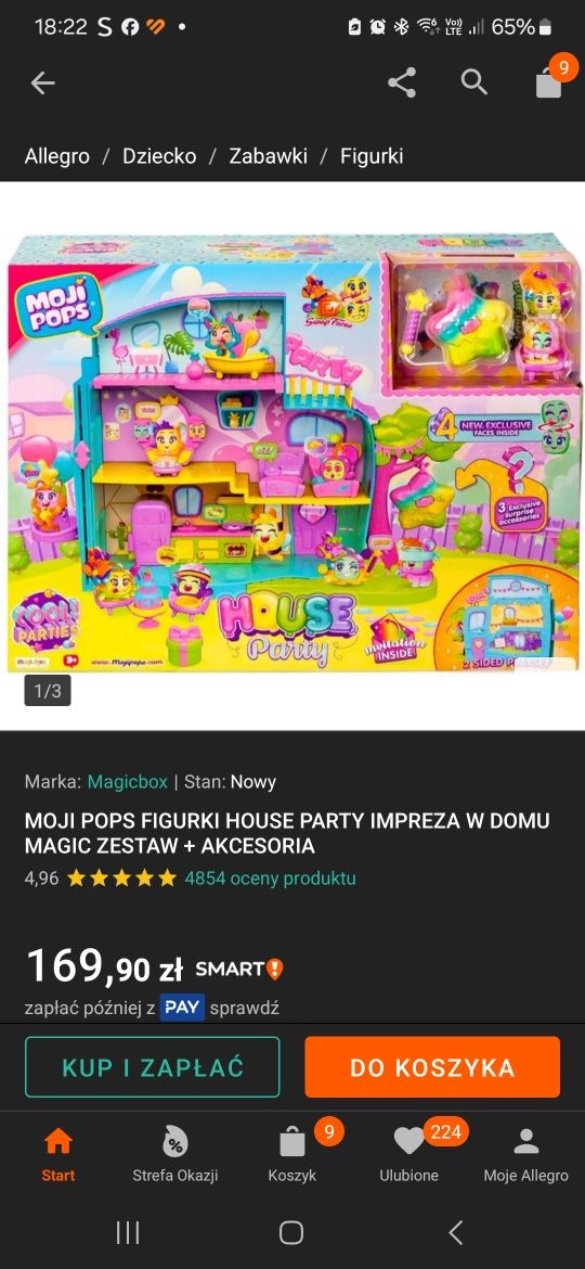 Domek Moji Pops impreza w domku
