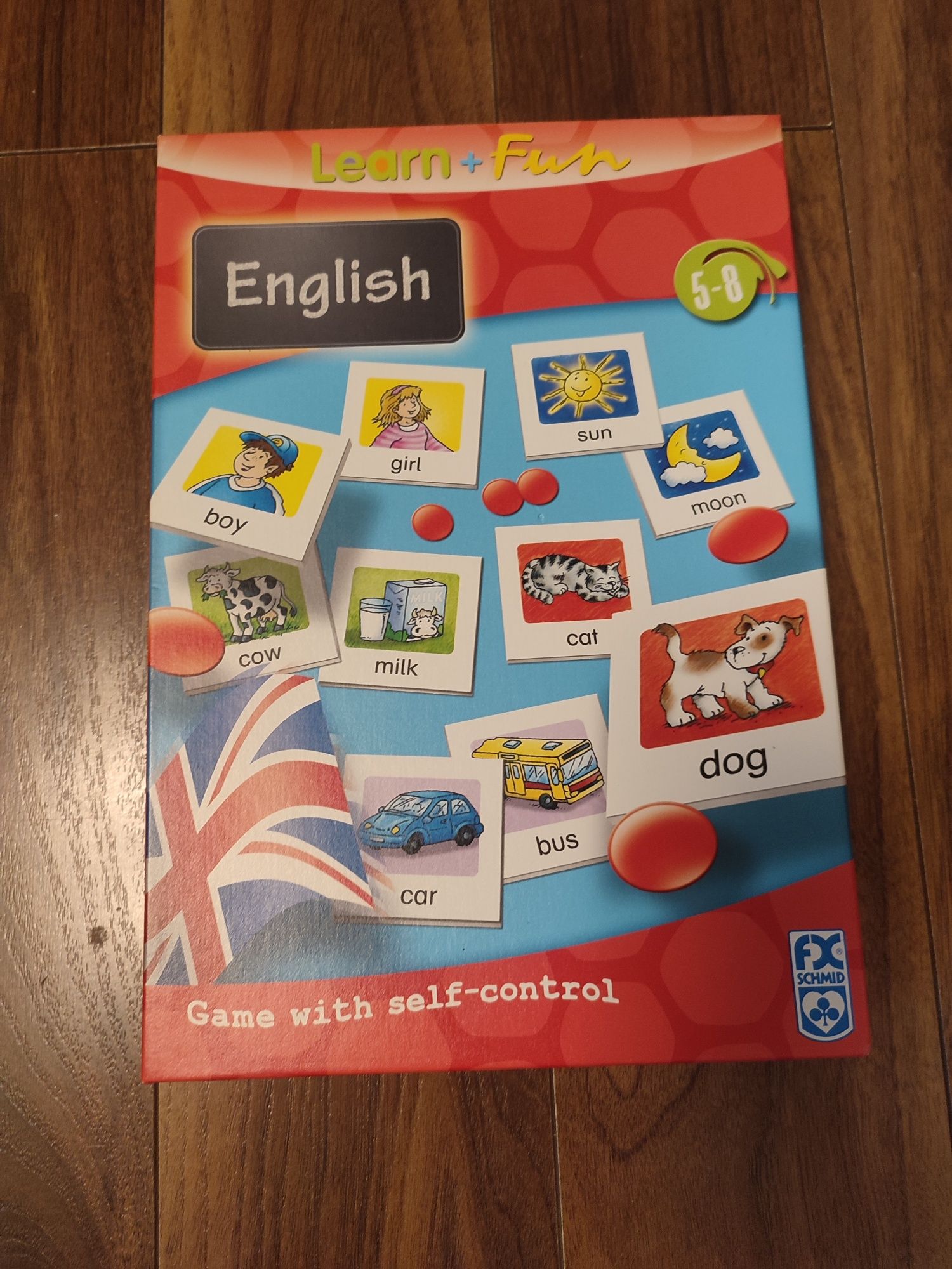 Gra memory i bingo learn fun english