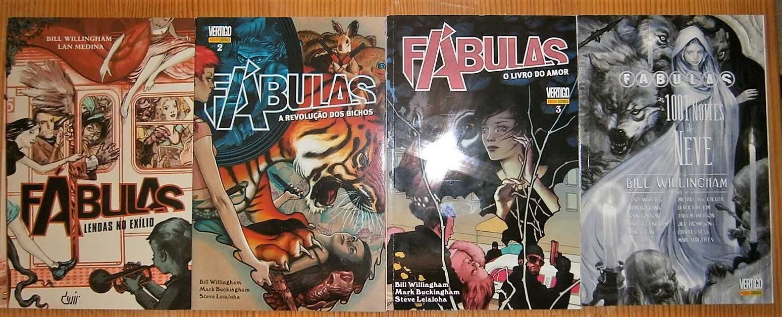 Banda Desenhada Fábulas/Fable em Português DC Comics Vertigo