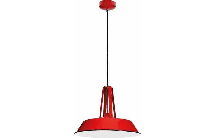 Stylowa lampa wisząca Alvar Britop | Nowa, czerwona, metalowa