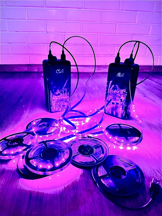 Фітолампа, фітострічка для рослин, розсади, фитолента