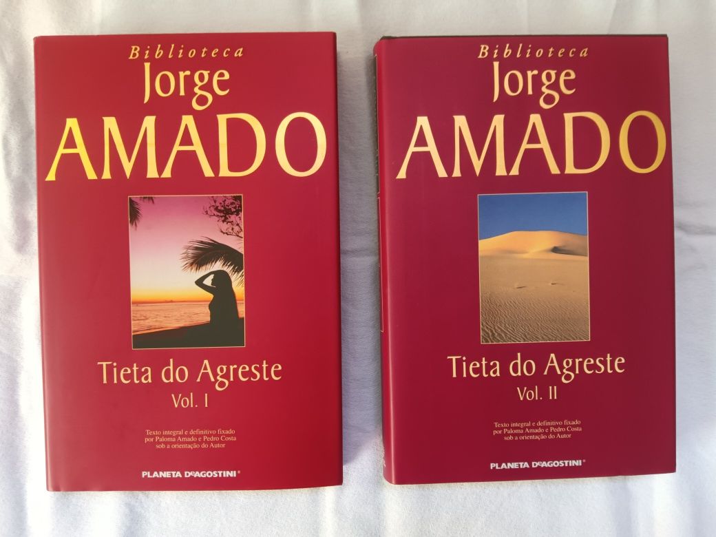 Livros " Tieta do Agreste" - 2 Volumes Novos a 5 euros