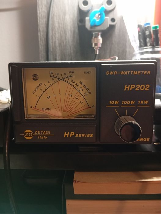 Medidor de ondas estacionárias e de potência, Zetagi HP202