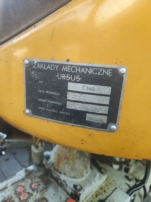 Ursus 360 3p ORYGINAŁ