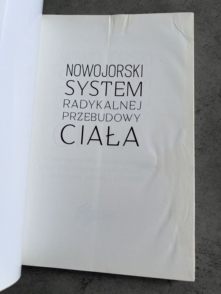 Nowojorski System Radykalnej Przebudowy Ciała nadwaga otyłość dieta