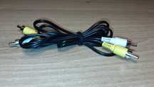 Kabel RCA 2xCinch (Wideo + Audio Mono), Żółty I Biały