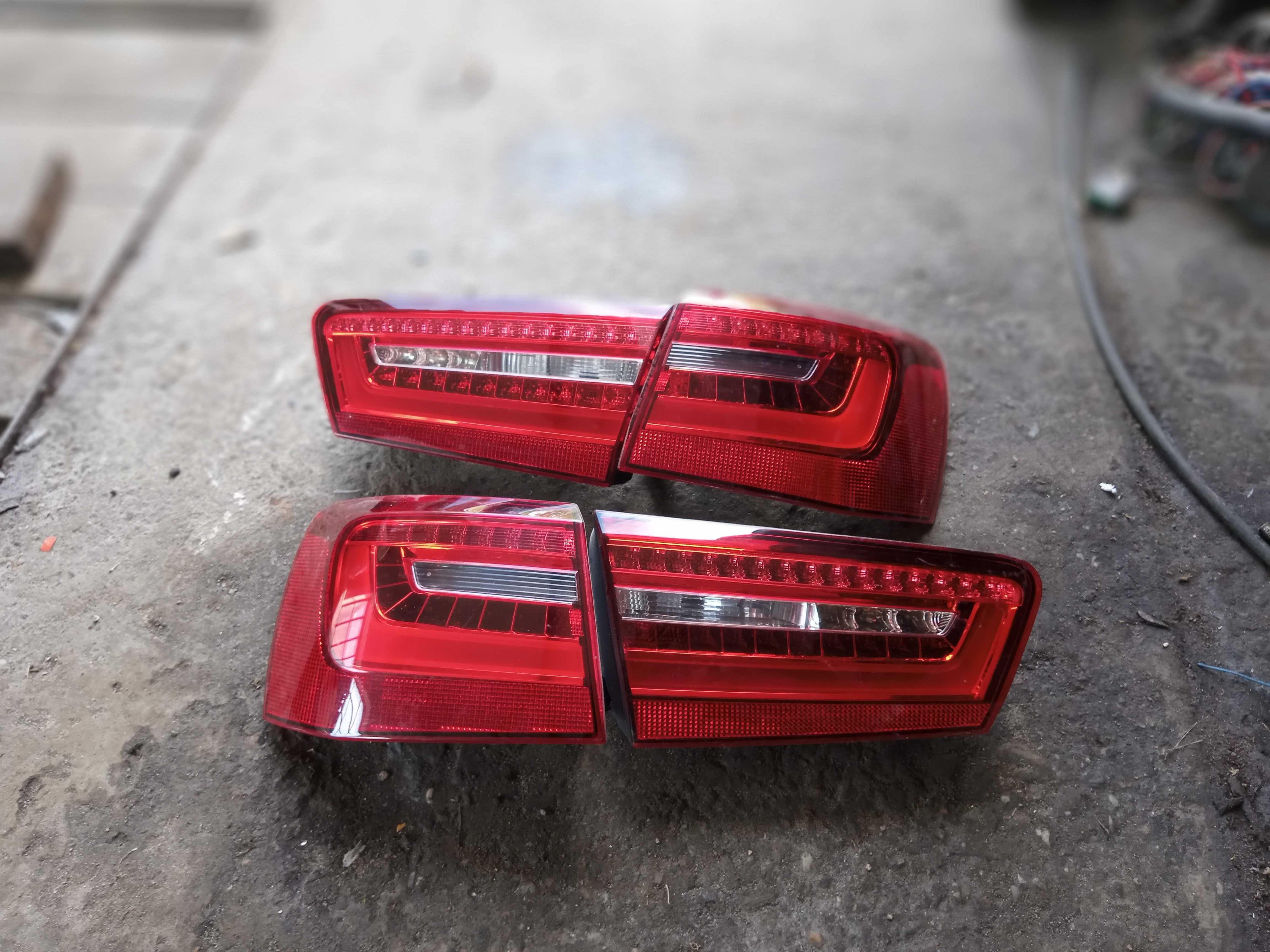 Audi A6 C7 lampy LED tylne