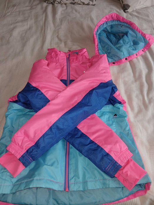 Kurtka zimowa 158/164 narciarska wodo i wiatroszczelna IDEALNA