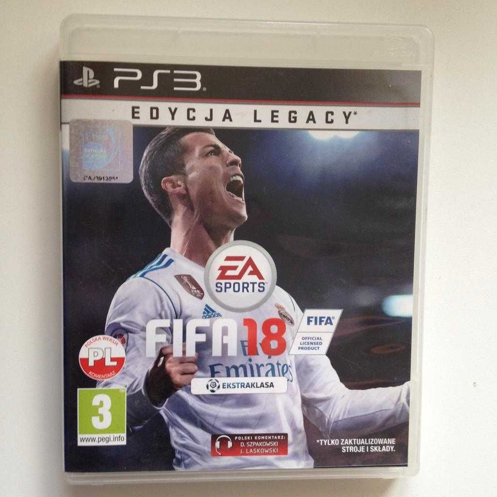 FIFA 18 PS3 PL Sklep W-wa Ursynów