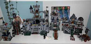 Ogromny zestaw LEGO Castle m.in. 7094 + instrukcja