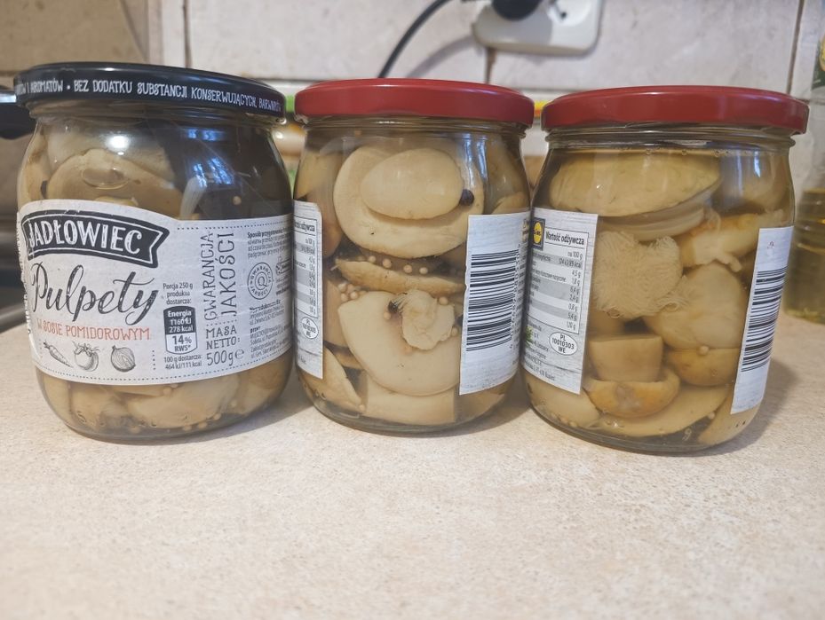 Prawdziwki borowiki grzyby marynowane w occie