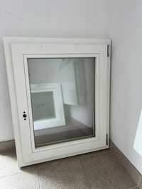Okno drewniane 68,5 x 83 cm - NOWE