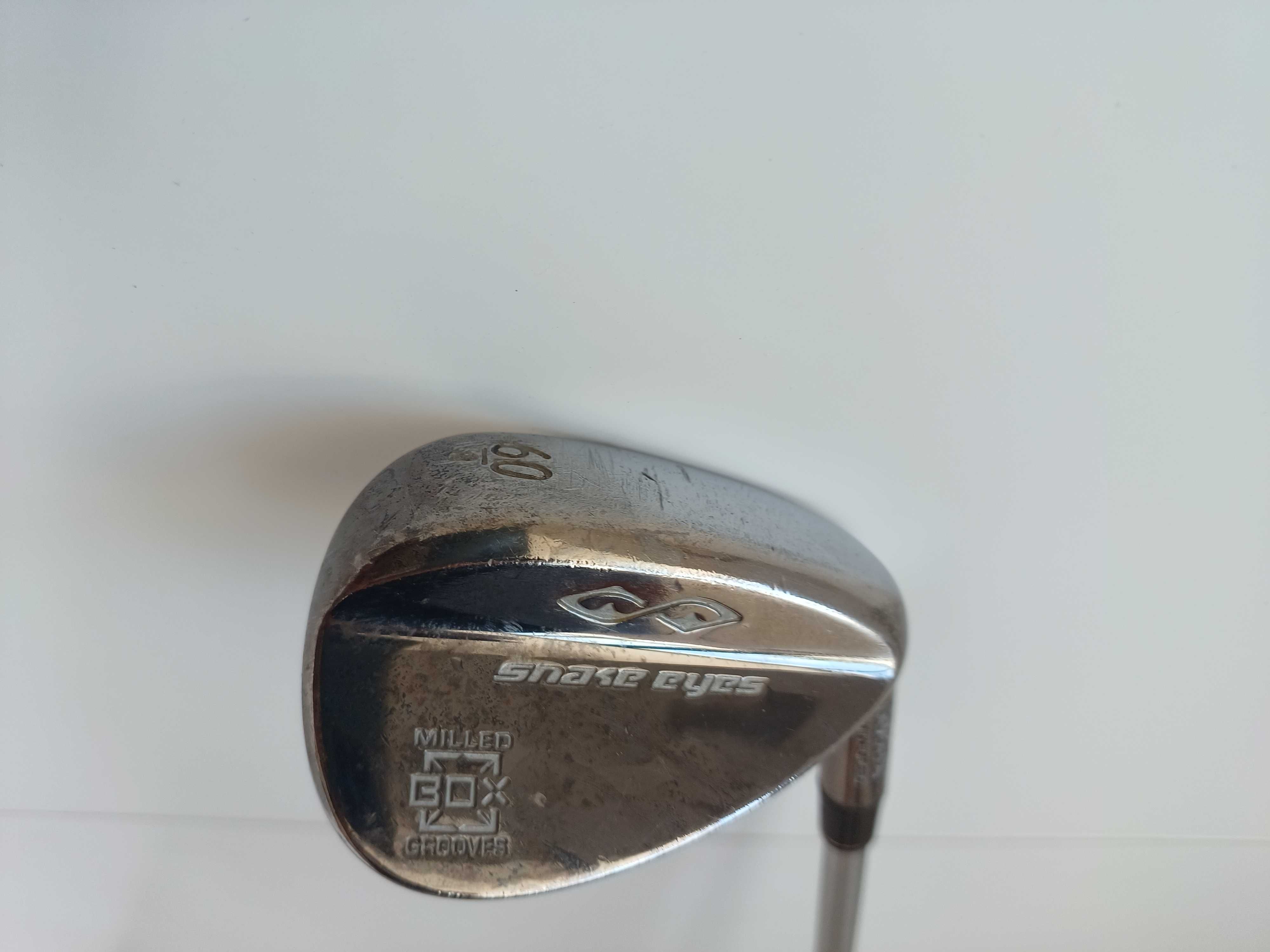 Sand wedge golfe Snake Eyes loft 60 graus para destros