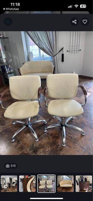 Zestaw mebli fryzjerskich