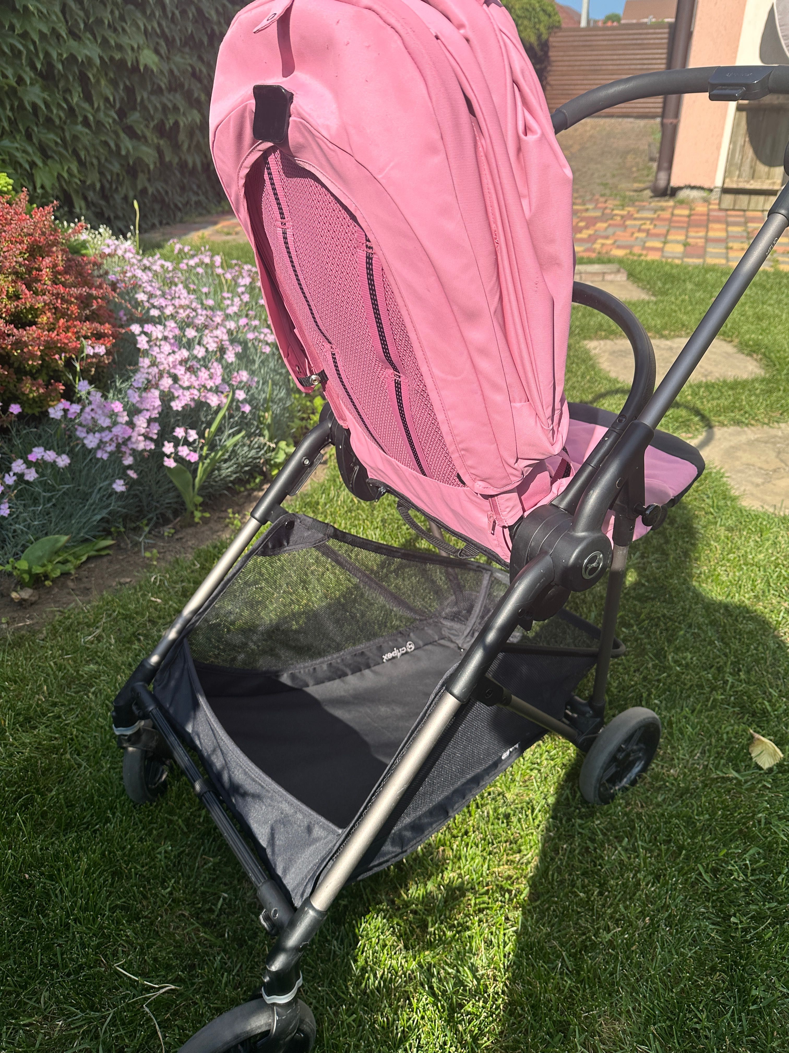 Прогулочная коляска Cybex Melio Pink