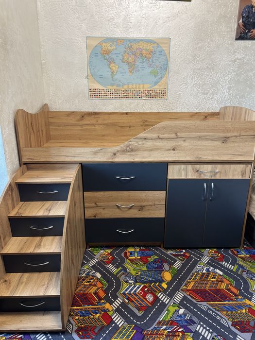 Ліжко дитяче гороще