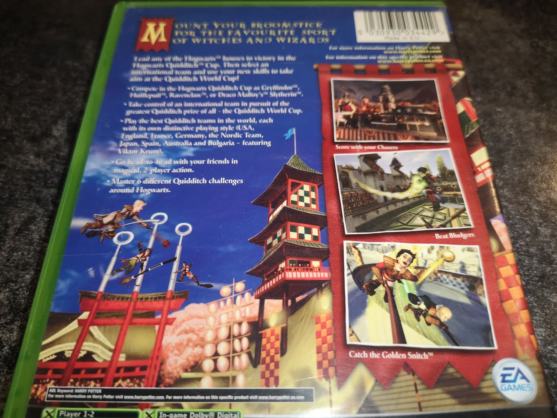 Harry Potter Quidditch XBOX CLASSIC gra ANG (stan bdb) kioskzgrami