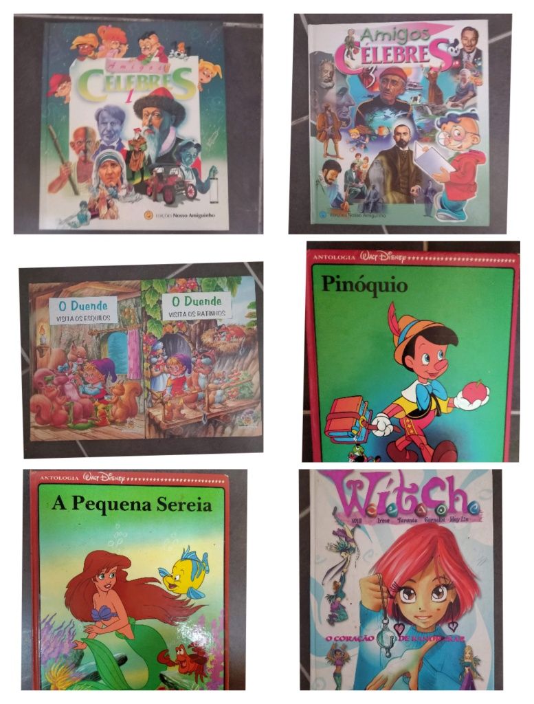 Livros infantis (25) como novos | Temas variados | Ermesinde