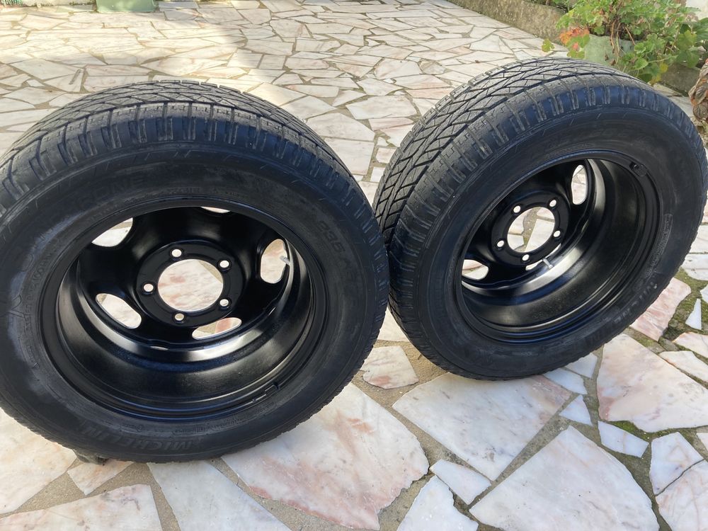 Jantes 16’ 235/60/16 + pneus Michelin
