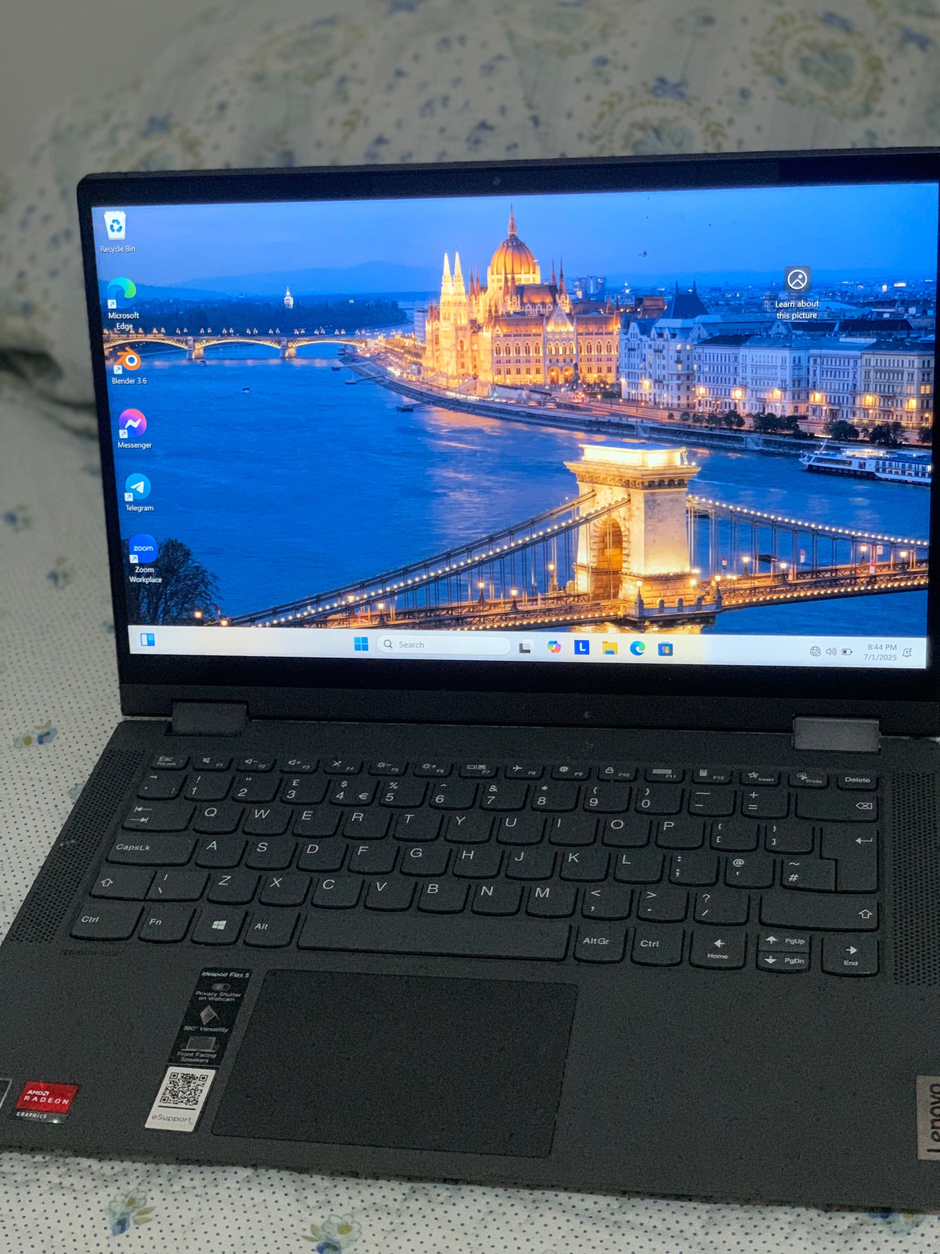 Notebook ( idea pad 5) touchscreen