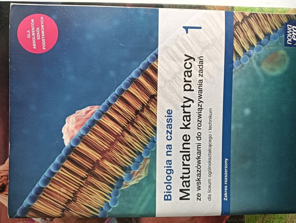 Sprzedam maturalne karty pracy z biologii