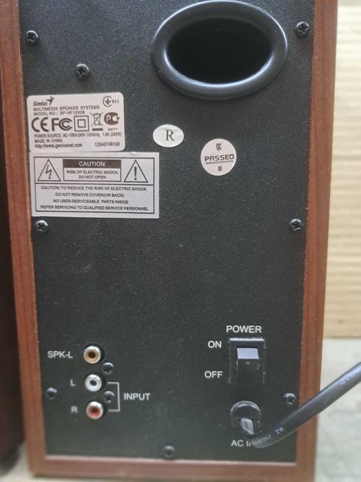 Głośniki Genius SP-HF1250B