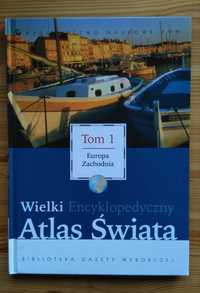 Wielki Encyklopedyczny Atlas Świata tom 1 - stan idealny!