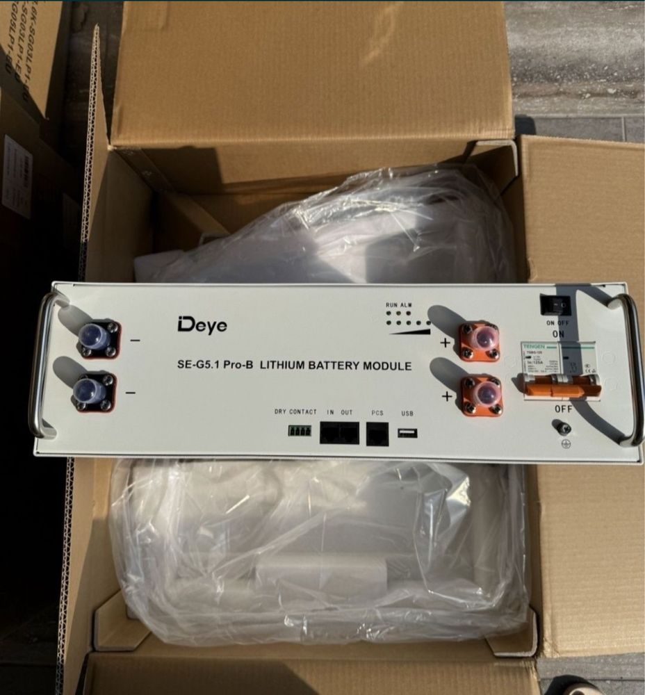 Інвертор гібридний Deye 5kw 6kw 8kw 10kw 12kw Акумулятор Deye