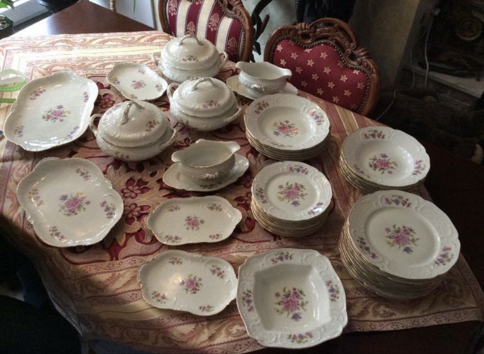 Stara porcelana serwis obiadowy Rosenthal Sanssouci Selb Germany 48el