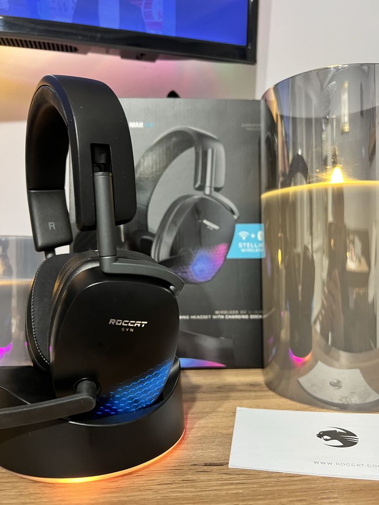 Słuchawki gamingowe Roccat Syn Max Air – jak nowe