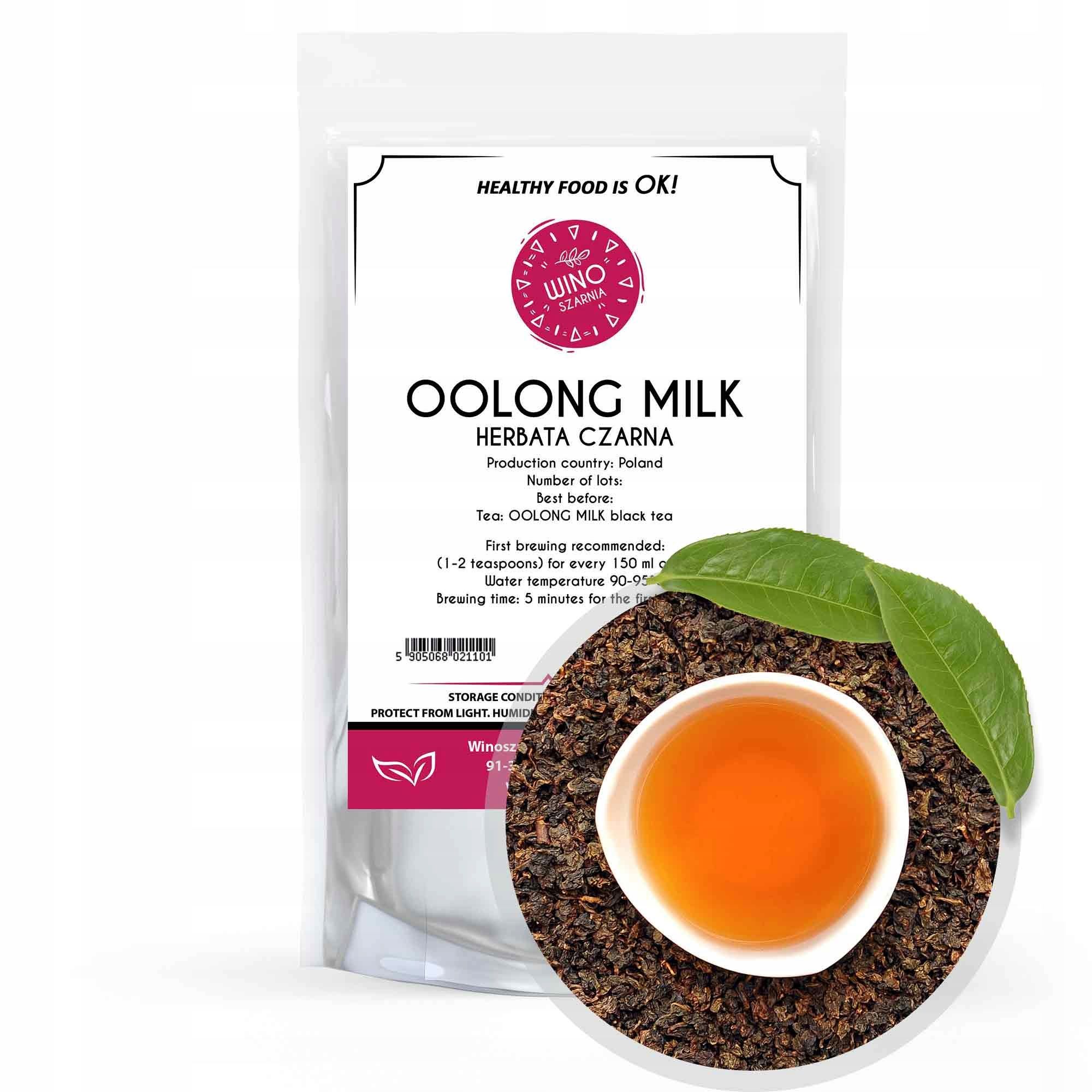 Herbata Mleczna Czarna Oolong Milk - 1Kg