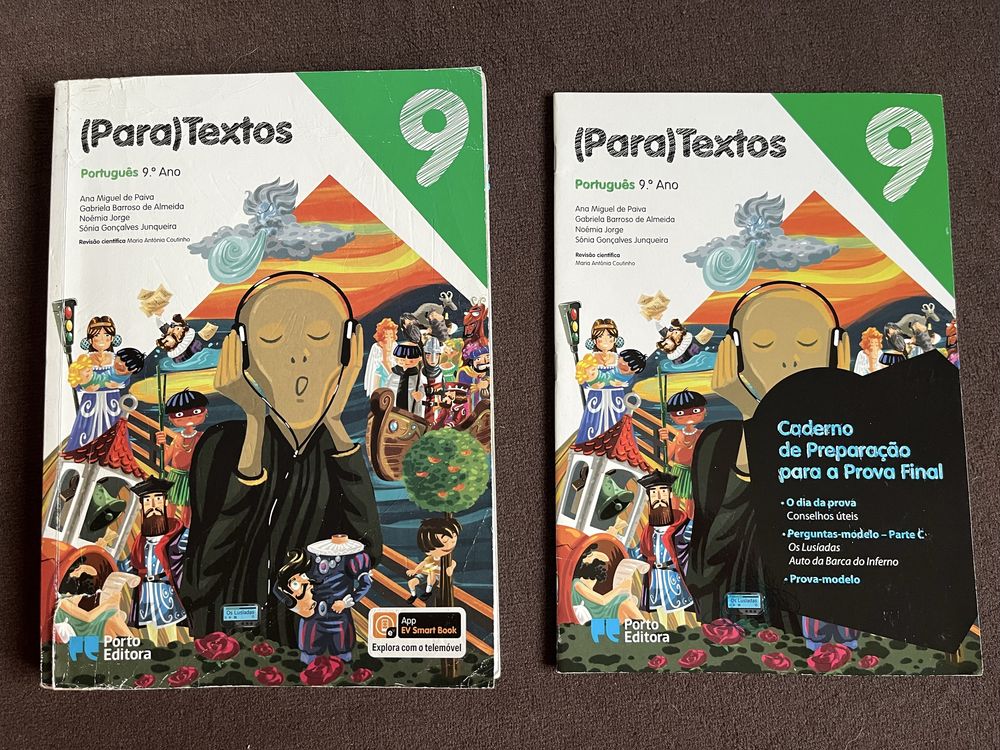 Paratextos 9 manual e caderno do aluno