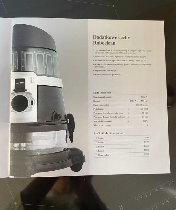 Odkurzacz ROBOCLEAN 114 F polecam